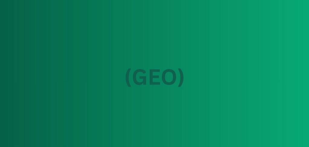 Generative Engine Optimization (GEO)